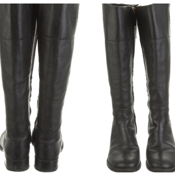 Preloved Tory Burch Leather Riding Boots - Picture 4 of 16